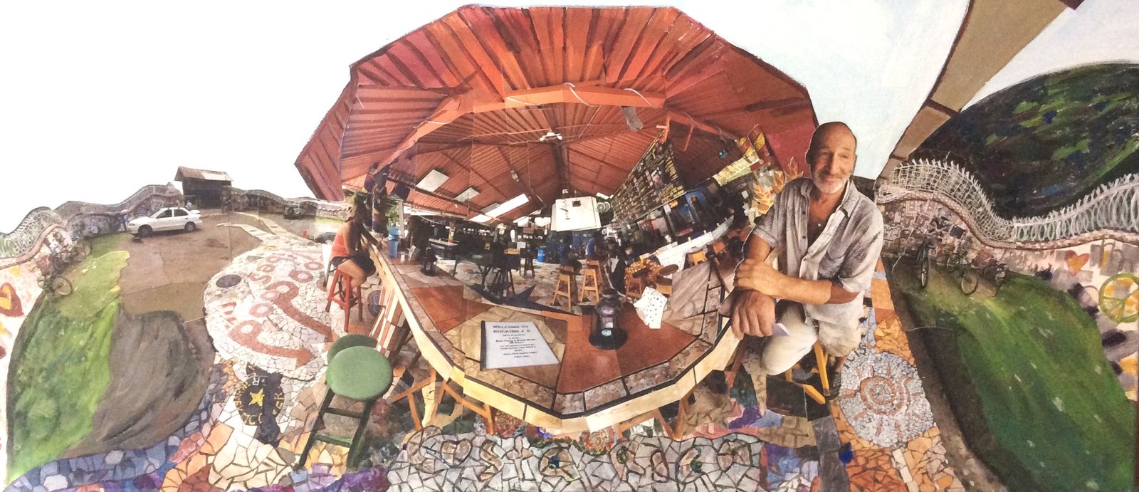 Tim, photomontage by Beth Woronoff, 2016